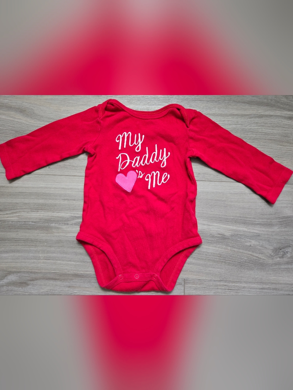 Carters Long Sleeve Onesie